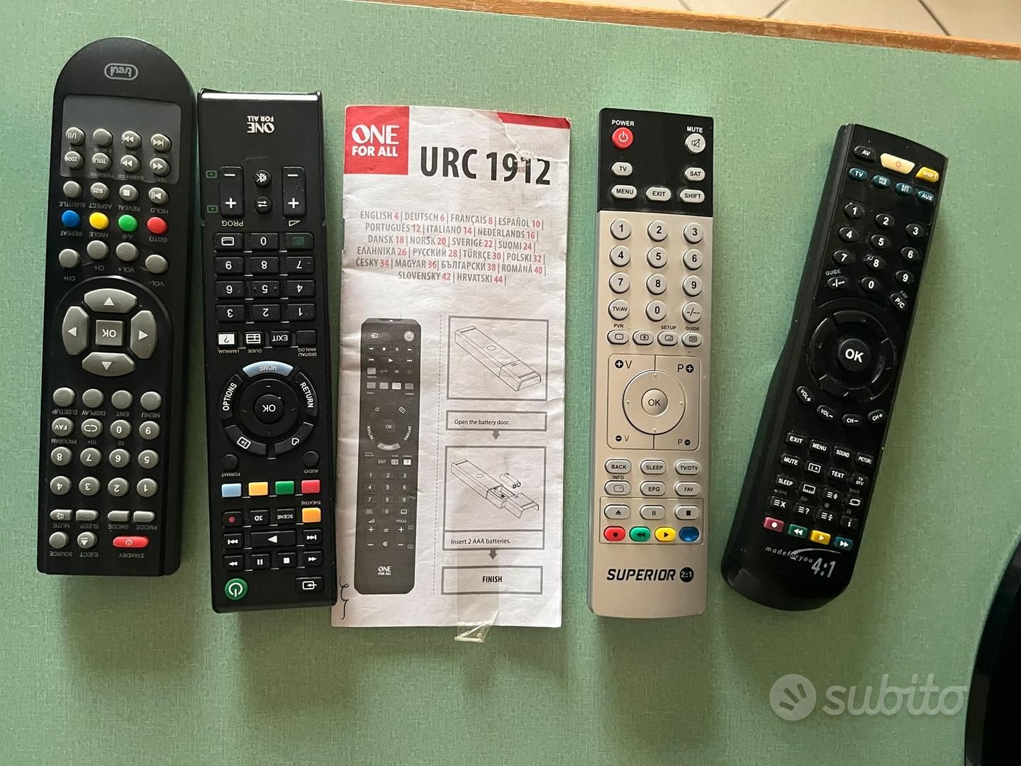 Mando A Distancia Universal Programado, Compatible Con Múltiples Marcas - Elige Tu Modelo Y Lo Recibes Listo Para Usar Al Instante