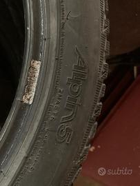 Set 4 Gomme michelin alpin 5 225/45 r17 91h winter