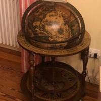 Mappamondo porta alcolici