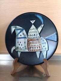 Piatto Lisa Larson per GUSTRSBERG anni 60