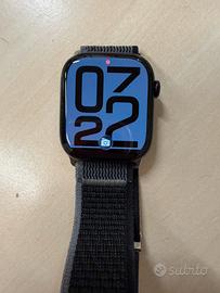 apple whatch serie 10 cellular+gps nero