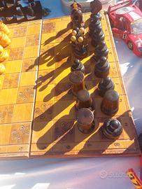 scacchiera artigianale 