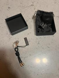 Portachiavi elegante in pelle Made in Italy Aquila