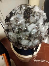 lampada anni 70 Esperia in vetro