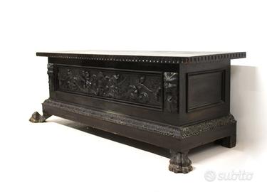 Antiques | cassapanca - xix sec. - italia