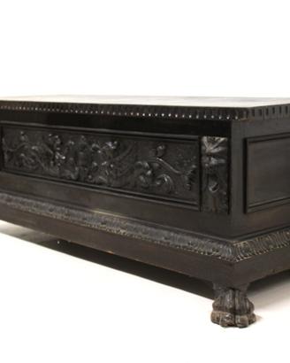 Antiques | cassapanca - xix sec. - italia