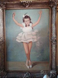 Quadro d’epoca – Ballerina su tavola (anni ’50 ca.