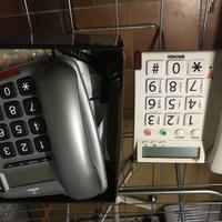 Telefono per ipovedenti e ipoacusici + cordless