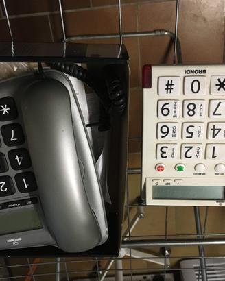 Telefono per ipovedenti e ipoacusici + cordless