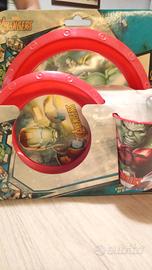 kit piatti in plastica di avenger