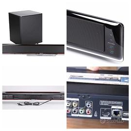 Soundbar subwoofer wireless + blueray dvd
