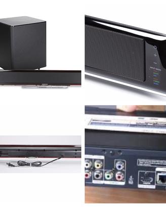 Soundbar subwoofer wireless + blueray dvd