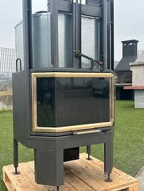 CAMINO LEGNA con VETRO