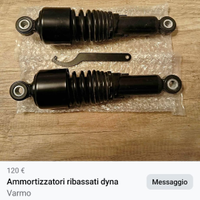 Ammortizzatori ribassati Harley Davidson