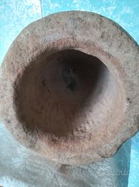 mortaio in pietra d'istria gigante 