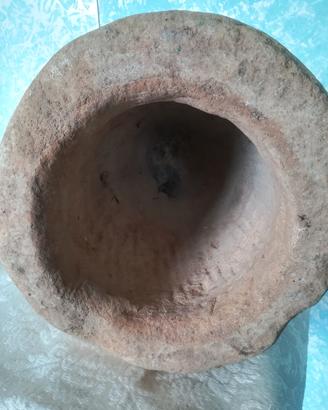 mortaio in pietra d'istria gigante 