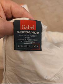 piumone matrimoniale Gabel vera piuma d'oca 