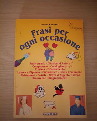 Libro "Frasi per le occasioni" - Luana Leonini