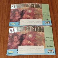 2 ticket concerto Claudio Baglioni anno 1991