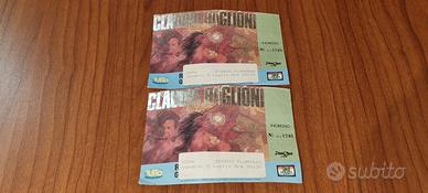 2 ticket concerto Claudio Baglioni anno 1991
