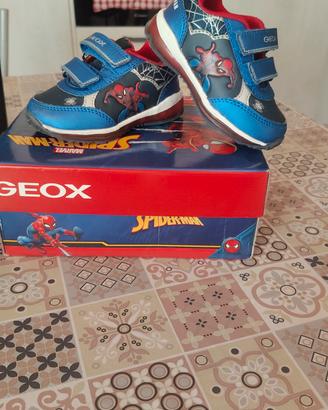 Scarpe Geox Spiderman bimbo