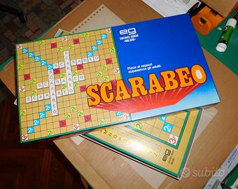 Scarabeo EG Editrice Giochi Milano anno 1985