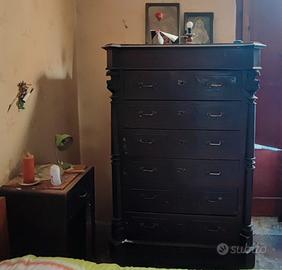 Antico Settimanale dell'800 in Noce - Pezzo da Col