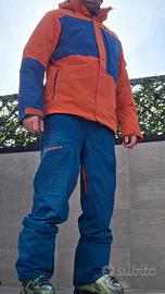 tuta sci completo giacca e pantaloni scott uomo xl