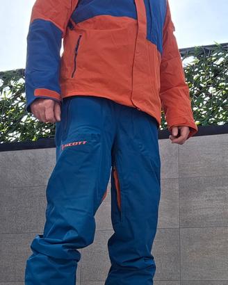 tuta sci completo giacca e pantaloni scott uomo xl