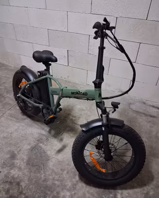 Bici Elettrica Fat Bike Monroad Spark S2 verde