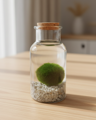 Barattolo MARIMO Alga Palla - Pianta Viva Giappone