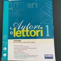 set libri “autori e lettori” per scuole medie