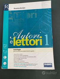 set libri “autori e lettori” per scuole medie