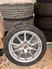 CERCHI ORIGINALI PORSCHE + DOPPIO TRENO GOMME