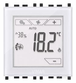 Termostato touch domotico 2M bianco 02951.B