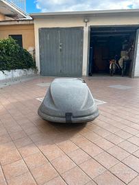 portapacchi auto perfettamente funzionante