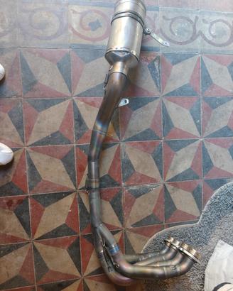 Scarico Arrow completo in titanio r6 2008\2016