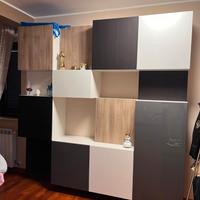 Parete attrezzata componibile IKEA – pari al nuovo
