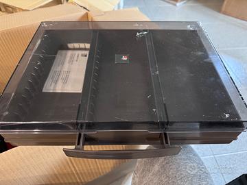 Valigia porta 42 musicassette con coperchio