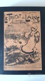 spartito musicale antico vintage tricot de laine