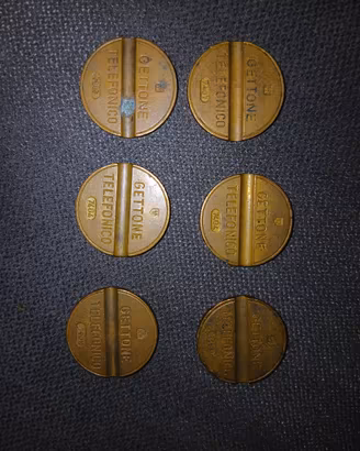 gettoni telefonici misti