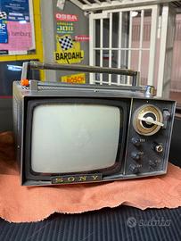 Micro TV Sony portatile vintage