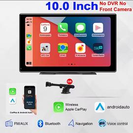 Schermo 10 pollici CarPlay / Android Auto Wireless