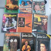 9 Riviste Musica '80 - Fare Musica & Guitar Club