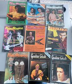 9 Riviste Musica '80 - Fare Musica & Guitar Club