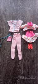 Lotto due abiti Skipper Barbie anni 80