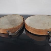 tamburelli giocattolo vintage '60 spiaggia tennis