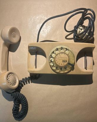 Telefono vintage a rotella GTE