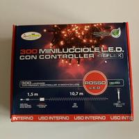 Catena Luminosa LED rosso