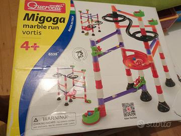 migoga marble run quercetti-pista biglie